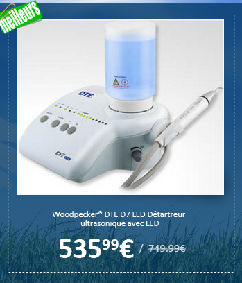 Woodpecker® DTE D7 LED Détartreur ultrasonique avec LED