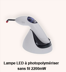 Lampe LED à photopolymériser sans fil 2200mW
