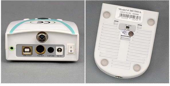 Magenta Caméra intra orale sans fil ou par fil MD750 + MD360 + MD900 + MD 250 sortie de USB&VGA