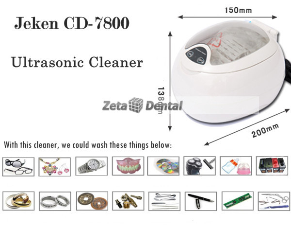 JeKen® 0.6L Nettoyeur Ultrasonique CD-7800