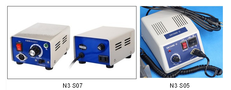 La différence entre N3 S07 et N3 S05 est seulement le matériel de la caisse de boîte de contrôle.