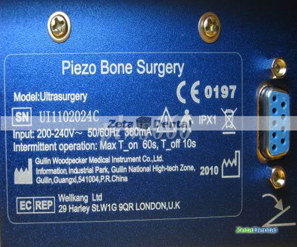 Woodpecker® Unité Piézo-ultrasonique Chirurgicale / Piézo Chirurgie osseuse